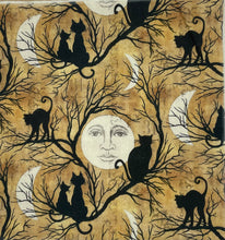 Load image into Gallery viewer, Midnight Meowgic Boho Bowl Cozie