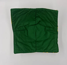 Load image into Gallery viewer, Green and Yellow Football Boho Bowl Cozie
