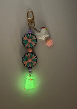 Load image into Gallery viewer, Funny Farm charm with glow in the dark pig