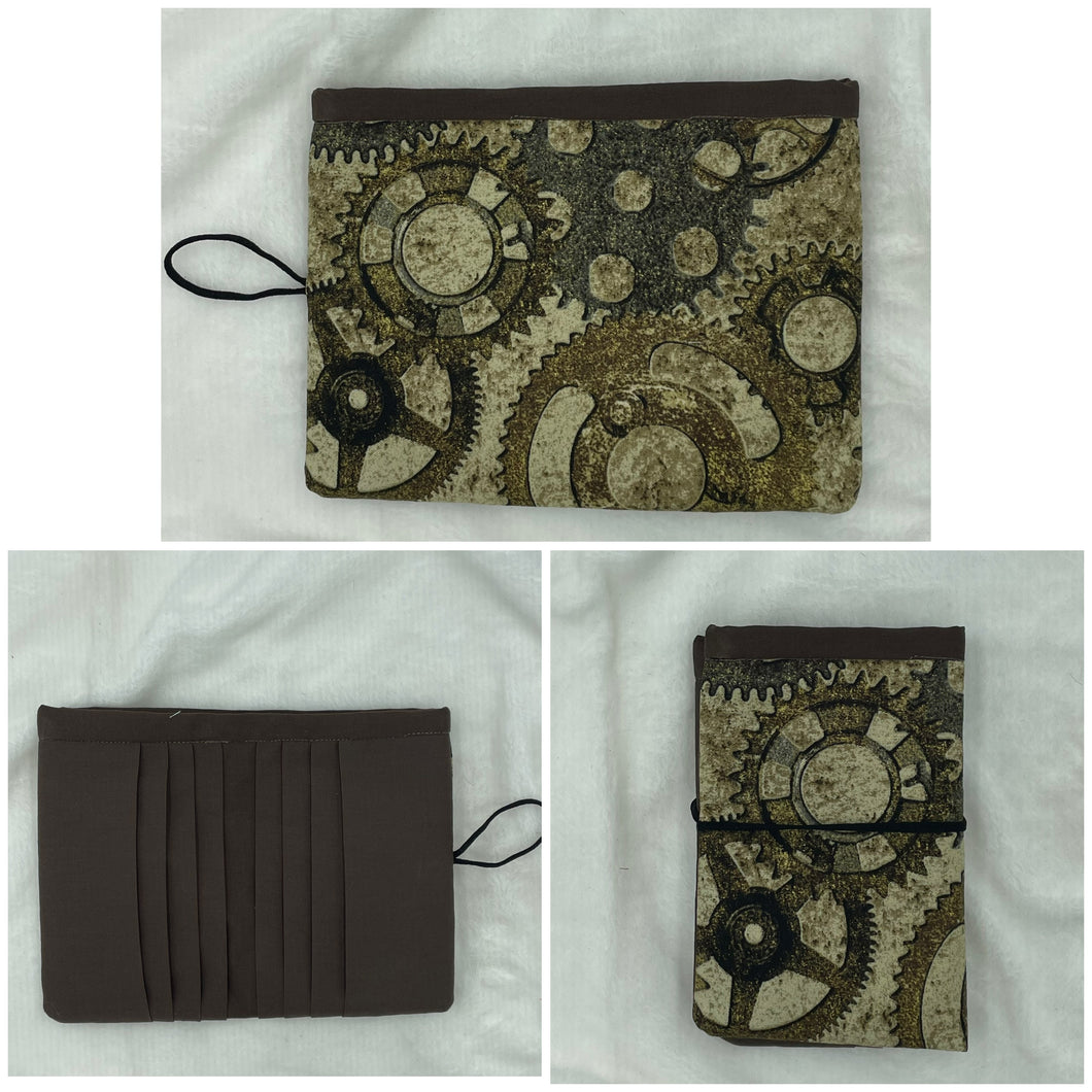 Steampunk Boho Billfold Wallet