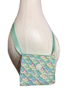 Load image into Gallery viewer, Mermaid Vegan Leather Porch Goose Handbag