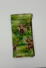Load image into Gallery viewer, Highland Cow Boho Glasses Case