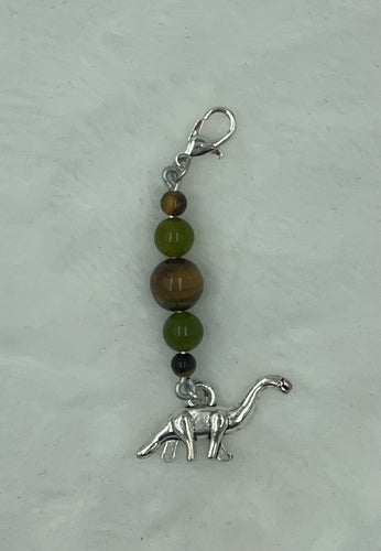 Brontosaurus Boho Zipper Pull