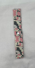 Load image into Gallery viewer, Pink Camo Collar cooler with snap closure
