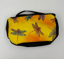 Load image into Gallery viewer, Yellow Dragonfly Boho Bitty Bag
