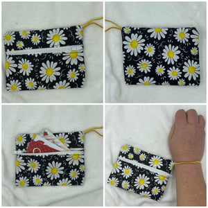 Blue and Gold Boho Go Pouch