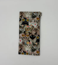 Load image into Gallery viewer, Sassy Cats Boho Glasses Case
