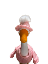 Load image into Gallery viewer, Pink Goosey Porch Goose Sweater