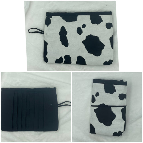 Cow Print Boho Billfold Wallet