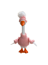 Load image into Gallery viewer, Pink Goosey Sweater and Hat (12”goose)