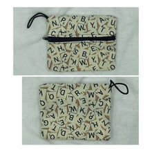 Load image into Gallery viewer, Letters Boho Go Pouch