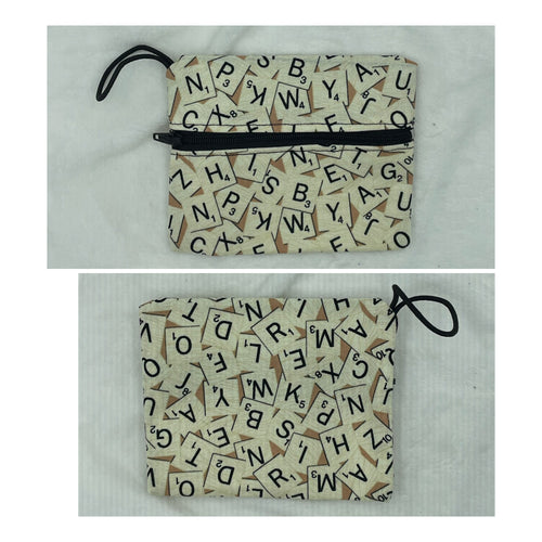 Letters Boho Go Pouch