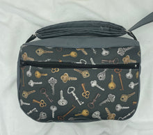 Load image into Gallery viewer, Keys Boho Bigger Bag with Front Zipper Pocket