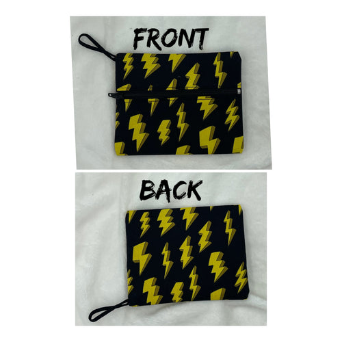 Lightning Bolt Boho Go Pouch