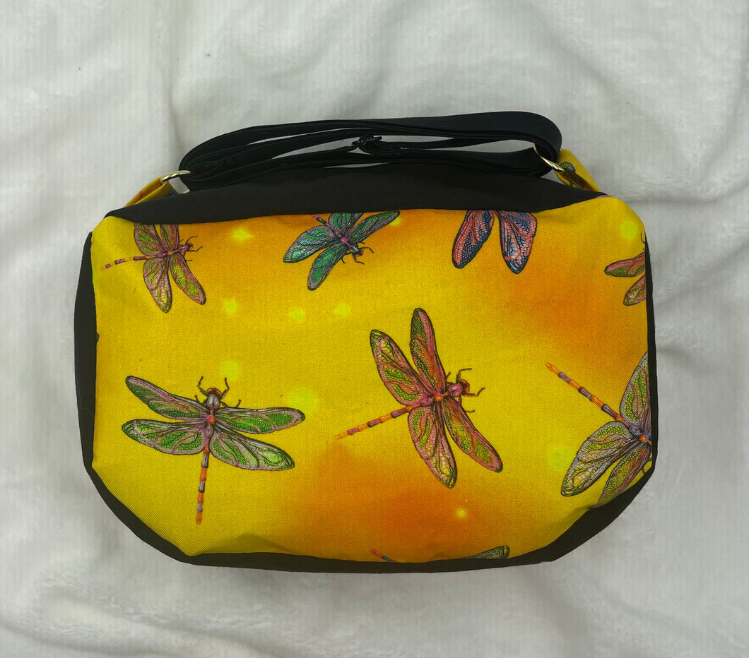 Yellow Dragonfly Boho Bitty Bag