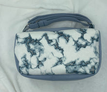 Load image into Gallery viewer, Blue Marble Boho Bitty Bag