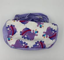 Load image into Gallery viewer, Purple Hippo Boho Bitty Bag