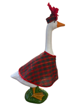 Load image into Gallery viewer, Merry And Plaid Christmas Porch Goose Outfit