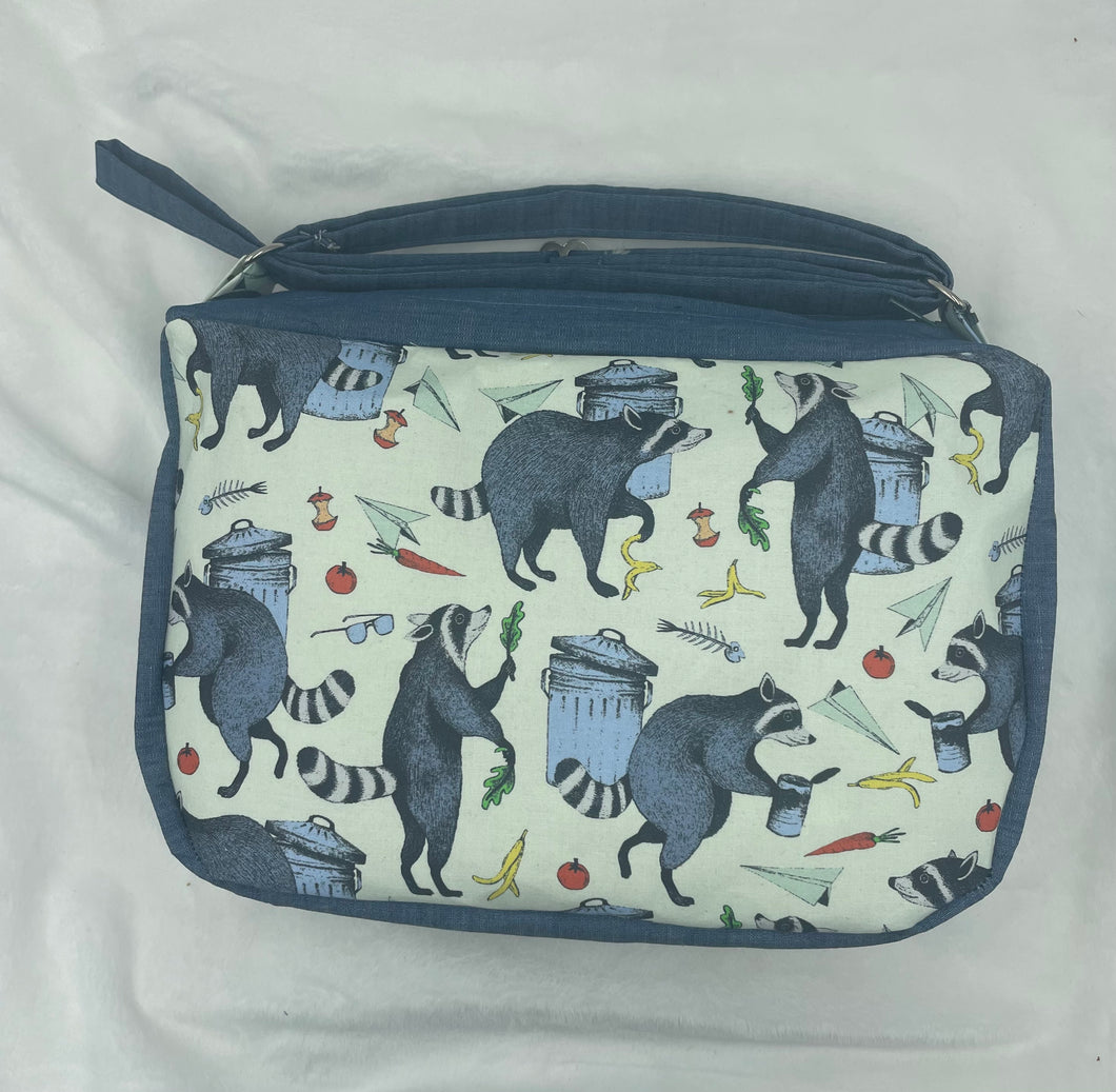 Trash Panda (raccoon) Boho Bigger Bag