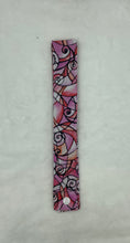 Load image into Gallery viewer, Pink Kaleidoscope Collar Cooler with snap closure