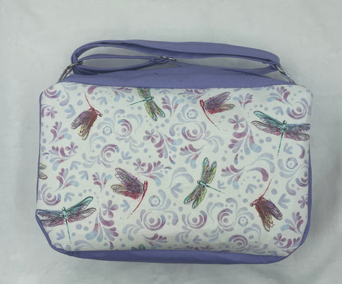 Purple Dragonfly Boho Bigger Bag