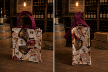 Load image into Gallery viewer, Wine Time Boho Casual Tote Misfit