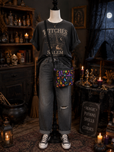 Load image into Gallery viewer, Witchy Boho Bitty Box Bag