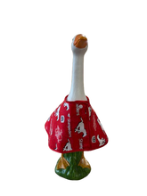 Load image into Gallery viewer, Red Stampeder Porch Goose Cape