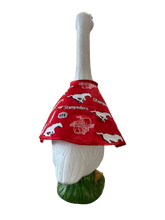 Load image into Gallery viewer, Red Stampeder Porch Goose Cape