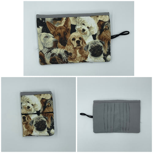 Dogs Boho Billfold Wallet